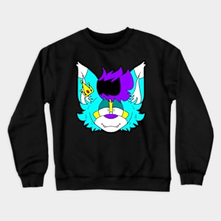 Cooper the Fox Headshot! Crewneck Sweatshirt